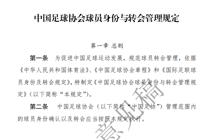 开云体育官网-孙继海遭暴击！足协发布青训改制意见，取消长约，天价赔偿金作古